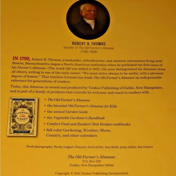 The Old Farmer's Almanac Readers' Best Recipes: And the Stories Behind Them: New - Picture 4 of 4